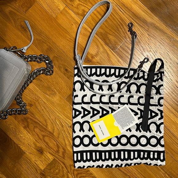 Marc Jacobs - The SnapShot Camera Leather Bag - Gray - New - Picture 16 of 17